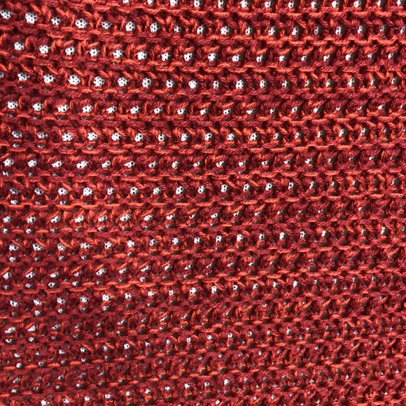 Ann Taylor Fishnet Cotton Sweater - Picture 5 of 8